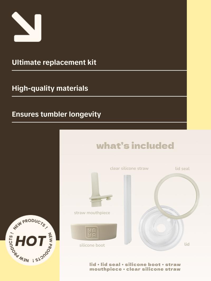 Replacement Accessories Kit Baby Bottle Drinkware