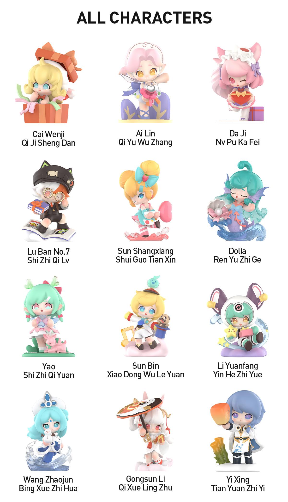 Honor of Kings Baby Heroes-Gratitude Season Series Figures