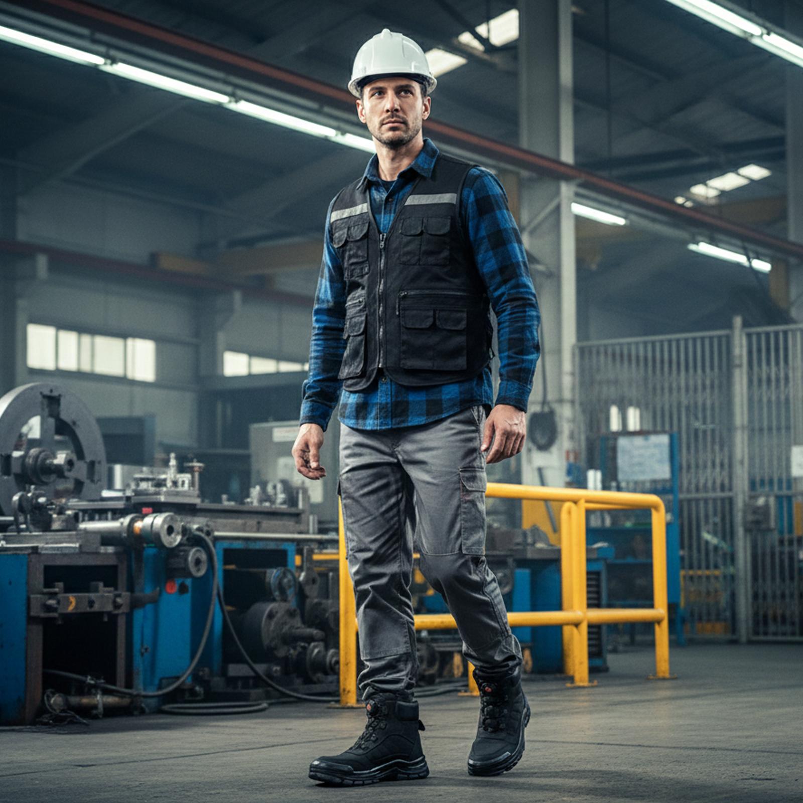 Furuian Steel Toe Boots for Men Women- Work shoes Work boots Stylish & Comfortable Safety Boots with Rotating Buckle Anti-Puncture Slip-Resistant Design Industrial Construction Puncture Proof Indestructible High Top Tactical Work Boots Furuian Steel Toe Boots for Men Women- Work shoes Work boots Stylish & Comfortable Safety Boots with Rotating Buckle Anti-Puncture Slip-Resistant Design Industrial Construction Puncture Proof Indestructible High Top Tactical Work Boots