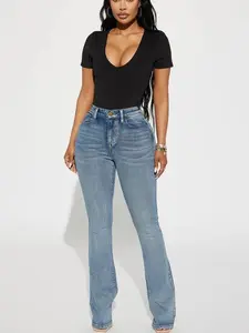 Gemma Sculpting Stretch Bootcut Jeans - Vintage Wash