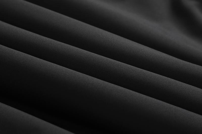 TJL Men's Winter Insulated Jacket with Detachable Hood Black Thick Outdoor Warm Coat Medium Size Fleece Lined Polyester Fiber Easy Machine Washable Cold Weather Wear Casual Style Classic Zipper Long Sleeve