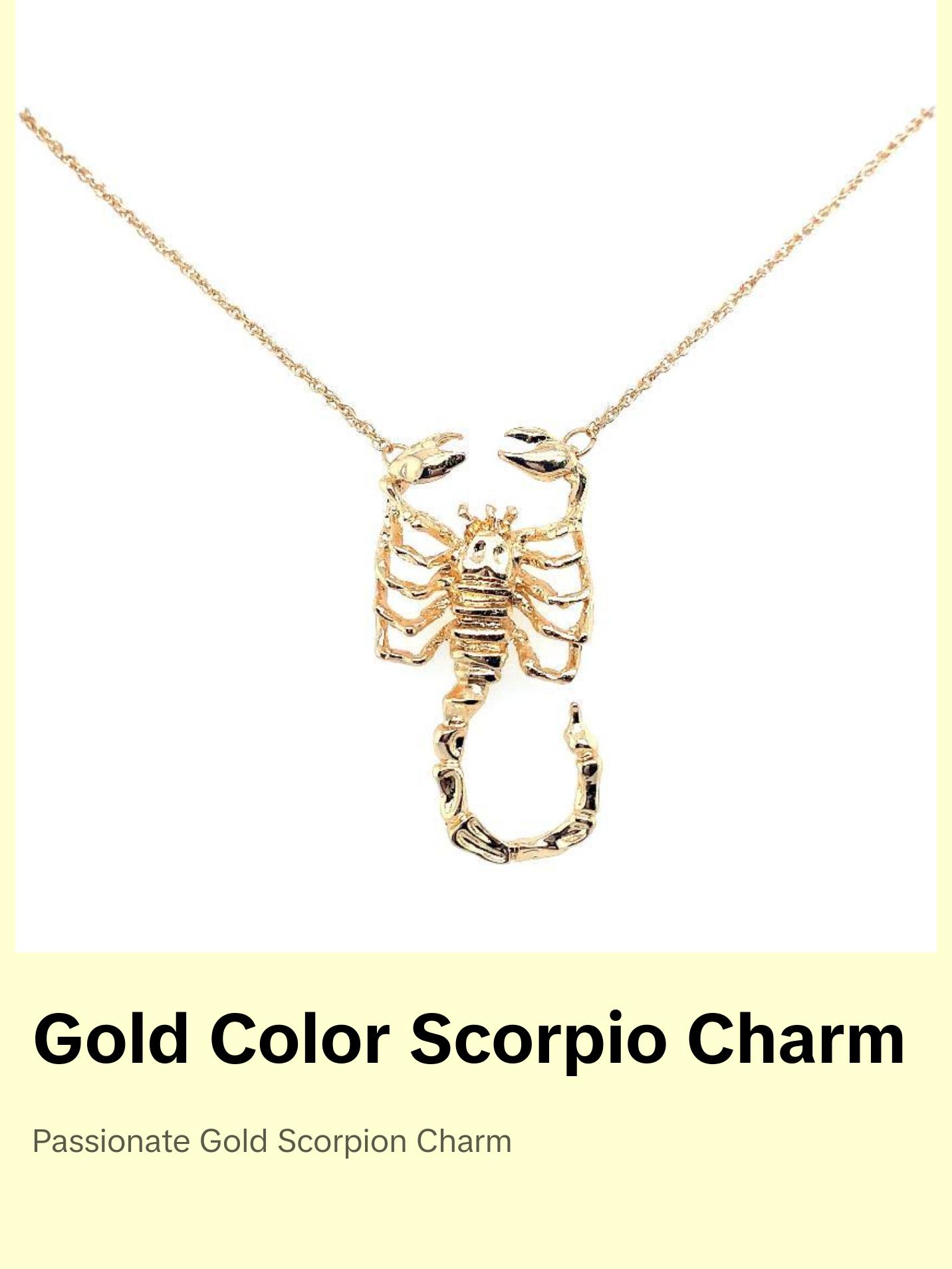 ♏ Scorpio (Scorpion) Necklace