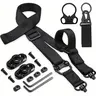 Climbing 2-Point Quick Adjust Outdoor Sling with QD Sling Swivels, Fast-Adjust Thumb Loop, Functional Mount Straps – Climbing Safety Outdoor Equipment for Camping