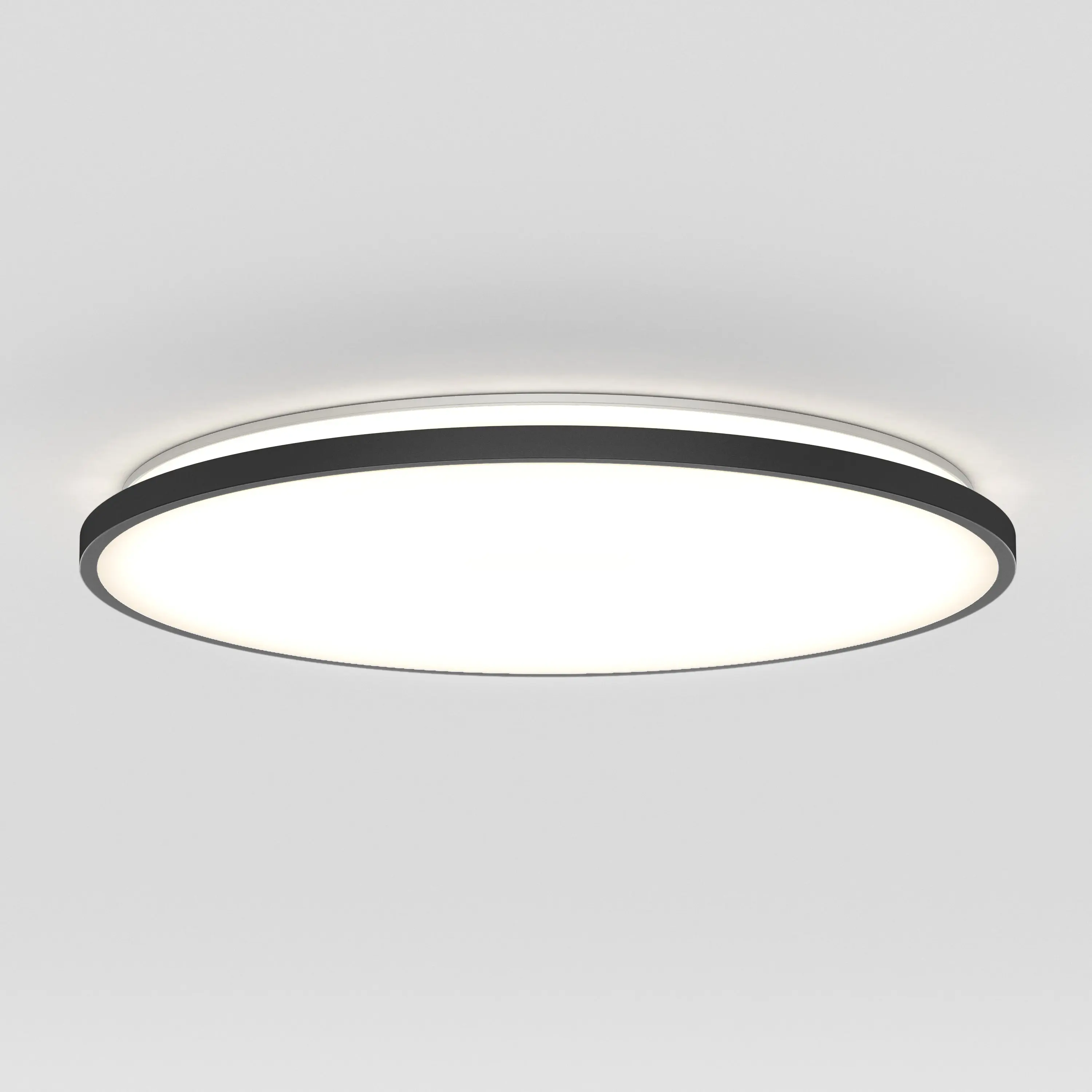 Europa 21 in. LED modern flush mount light - with remote