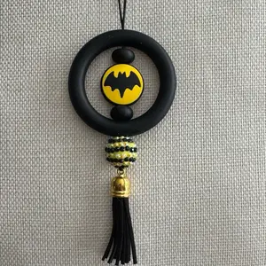 Batman inspired car charm