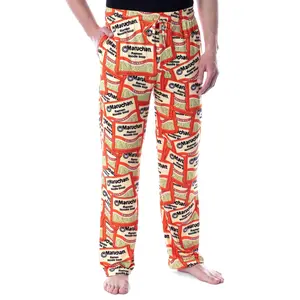Maruchan Men's Ramen Noodles Soup Chicken Flavor Allover Adult Loungewear Sleep Pajama Pants