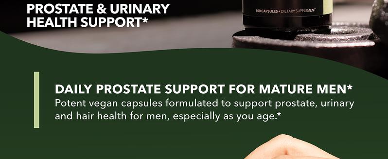 Saw Palmetto 100 Capsules - Natural Prostate Support Supplement for Men - Potent Saw Palmetto for DHT, Urinary and Prostate Health - 3 Month Supply Saw Palmetto 100 Capsules - Natural Prostate Support Supplement for Men - Potent Saw Palmetto for DHT, Urinary and Prostate Health - 3 Month Supply