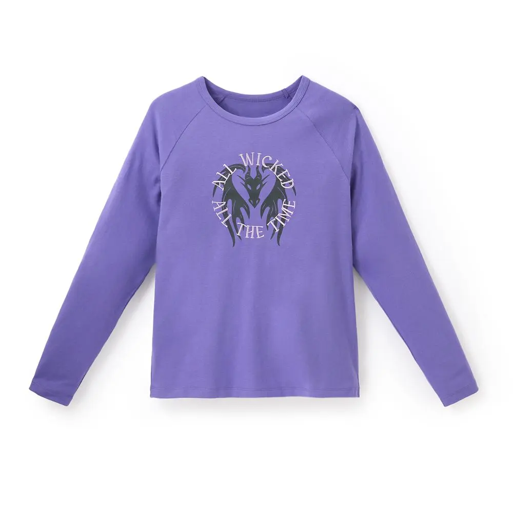 Disney Store Maleficent as Dragon Long Sleeve Fashion T-Shirt for Women – Sleeping Beauty