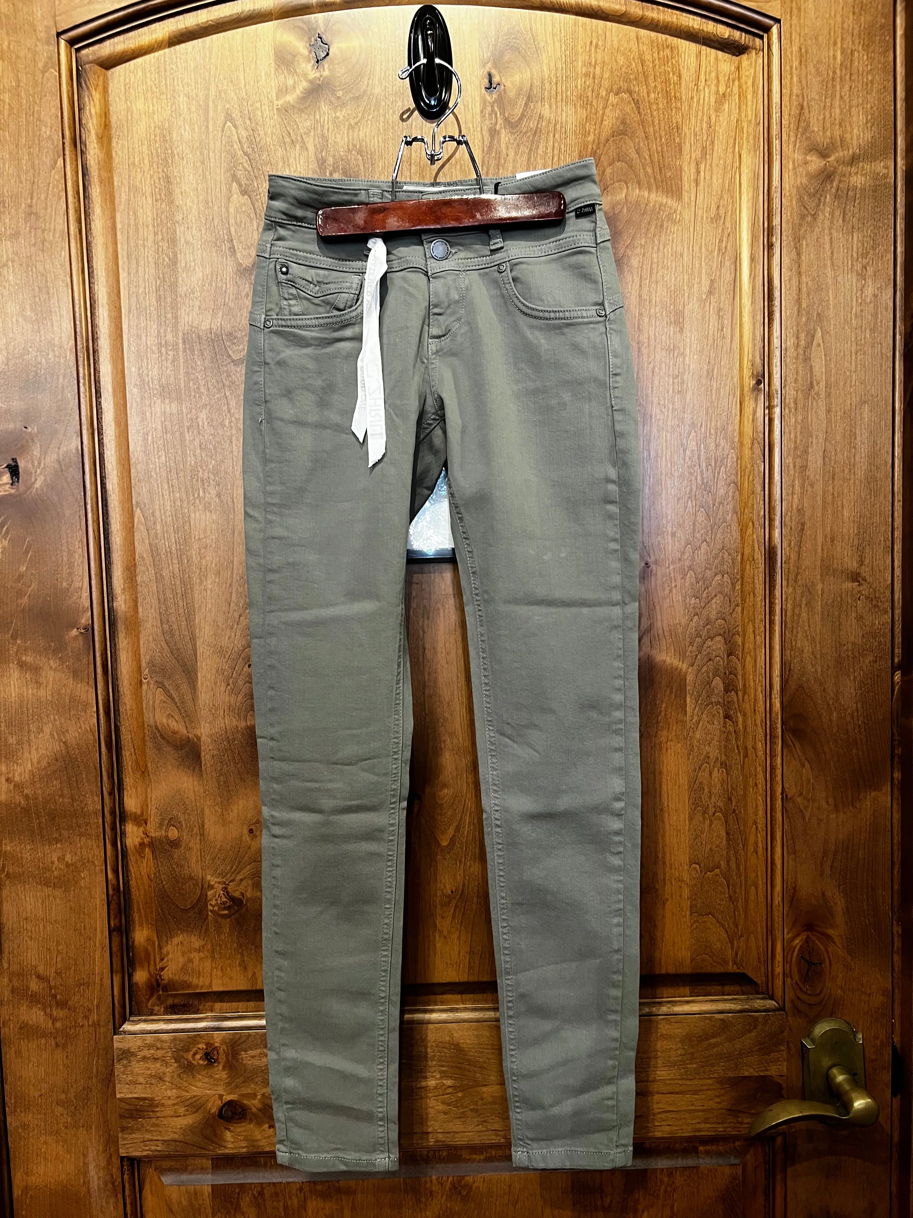 Olive Skinny Jeans