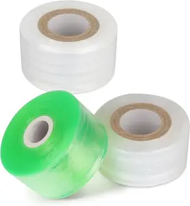 Oligei Grafting Tape 3P, Stretchable Self Adhesive Tree Grafting Tape, Tree Repair Tape for Fruit Trees, Plants, Broken Stem, Floral (Green and White)