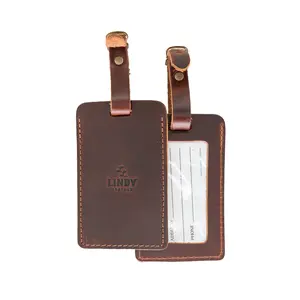 Leather Luggage Tag
