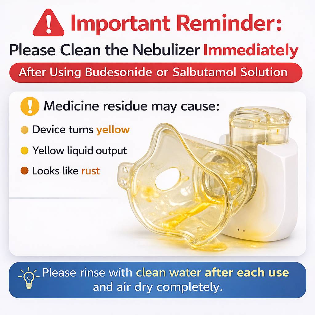 Handheld Ultrasonic Nebulizer, Portable Home Nebulizer, Rechargeable Mesh Nebulizer, Includes Face Mask and Mouthpiece, Features a Compact and Self-Cleaning Design, Suitable for Home Use, Travel, and Respiratory Assistance.