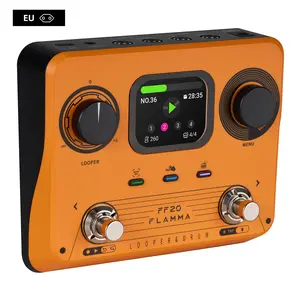 FLAMMA FF20 Looper Pedal Drum Machine Drum Looper Guitar Pedal 300 Min Record