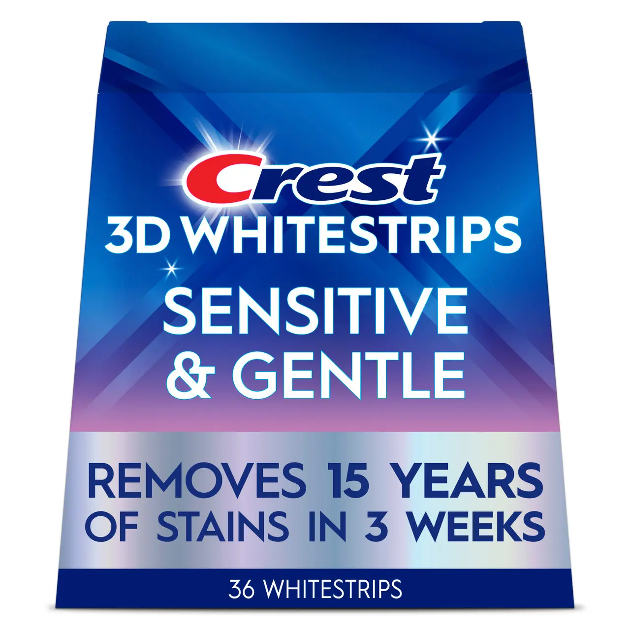 Crest 3DWhitestrips Sensitive & Gentle