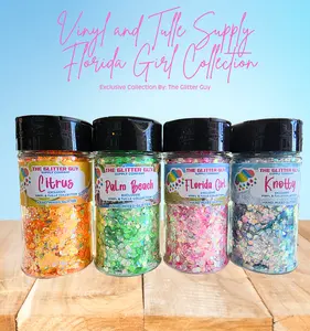The Glitter Guy | Vinyl and Tulle Supply Florida Girl Collection - 4 Pack