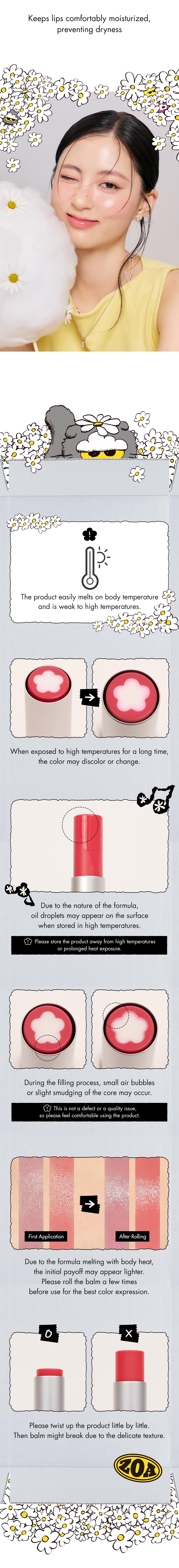 [rom&nd Official Shop] rom&nd X ZO&FRIENDS (ZOA TINT DIY SET, THE JUICY LASTING TINT, GLASTING MELTING BALM, GLASTING COLOR GLOSS, DUAL JELLY HIGHLIGHTER, JUICY ROLL CHEEK & MINI PUFF SET)