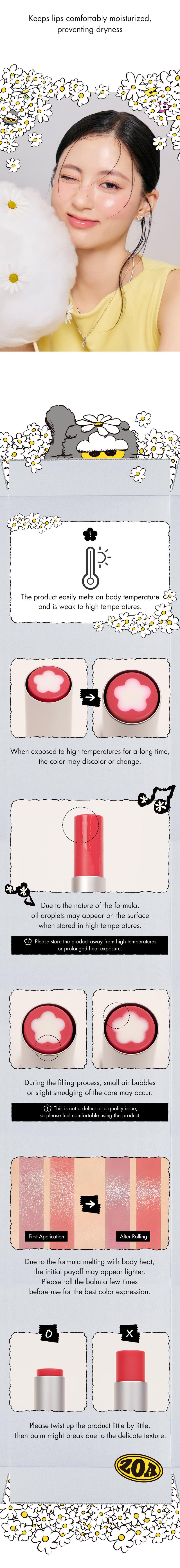 [rom&nd Official Shop] rom&nd X ZO&FRIENDS (ZOA TINT DIY SET, THE JUICY LASTING TINT, GLASTING MELTING BALM, GLASTING COLOR GLOSS, DUAL JELLY HIGHLIGHTER, JUICY ROLL CHEEK & MINI PUFF SET)