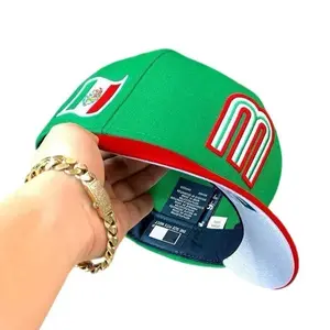 Mexico Flag Casual Streetwear Snapback Cap – Unisex Adjustable Baseball Hat, Sun Protection Cap for Daily Wear and Outdoor Style