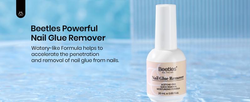 Beetles Fast Drying Nail Glue Remover, Glue for False Nails, Press on Nails Glue Remover Manicure Cosmetic Clean Flawless Fall Nail Halloween Nail Black Friday Winter Nail Christmas Gift