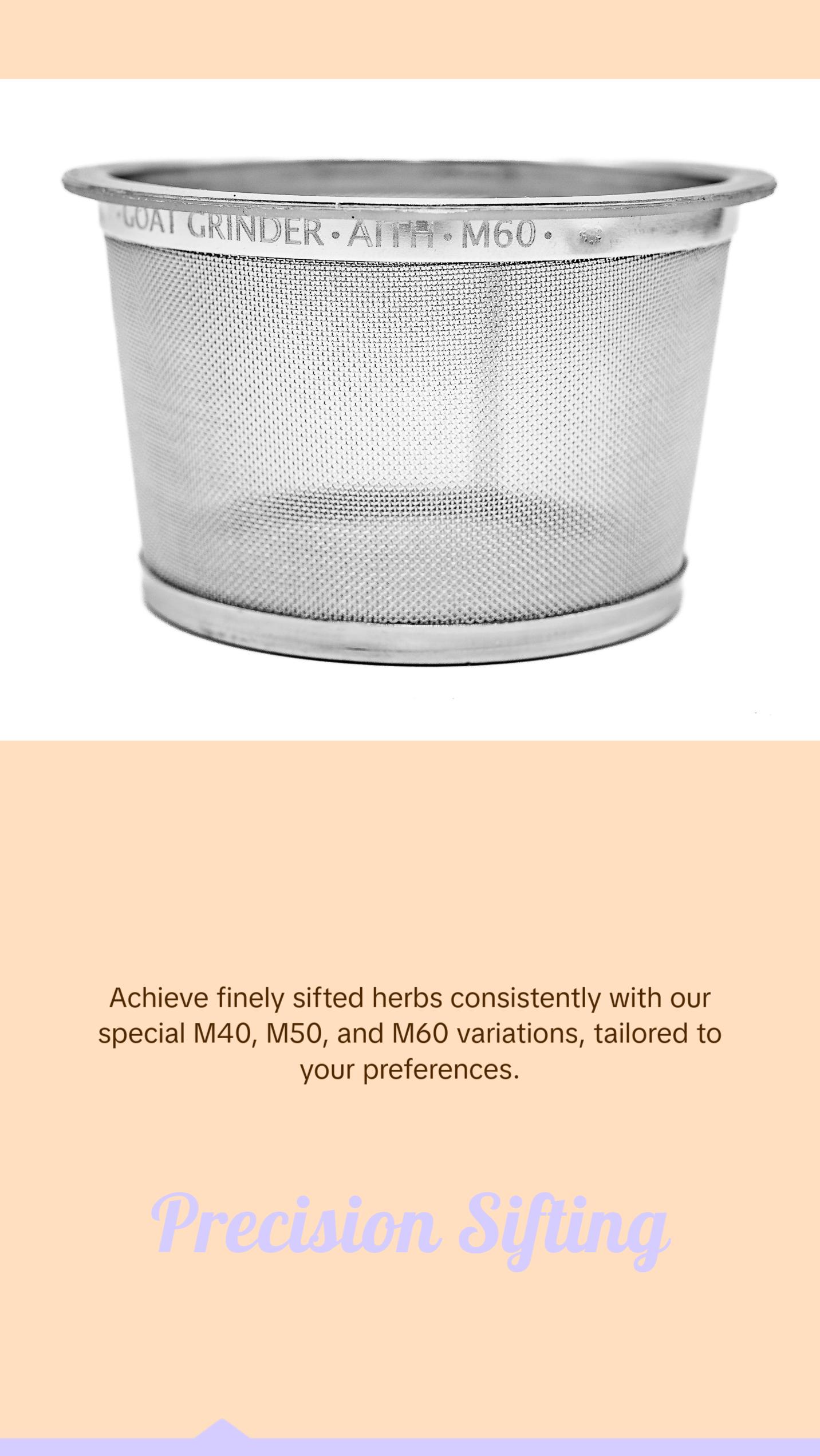 Grinder Sifter Basket