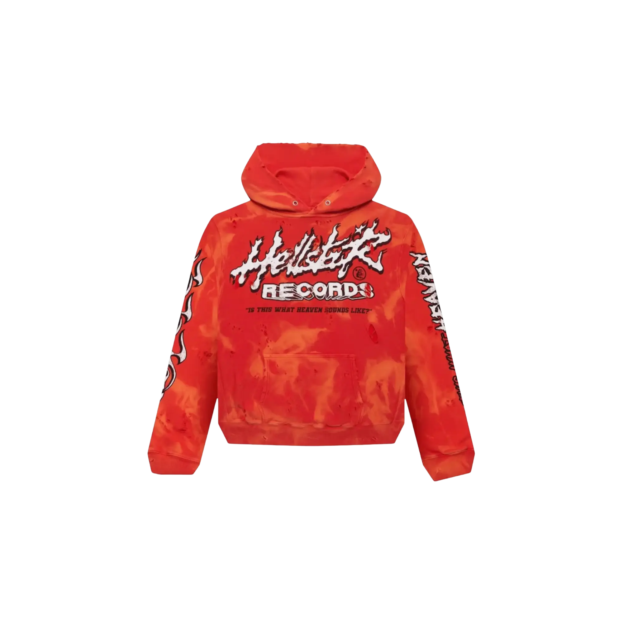 Records Pullover Hoodie "Lava" HSR326