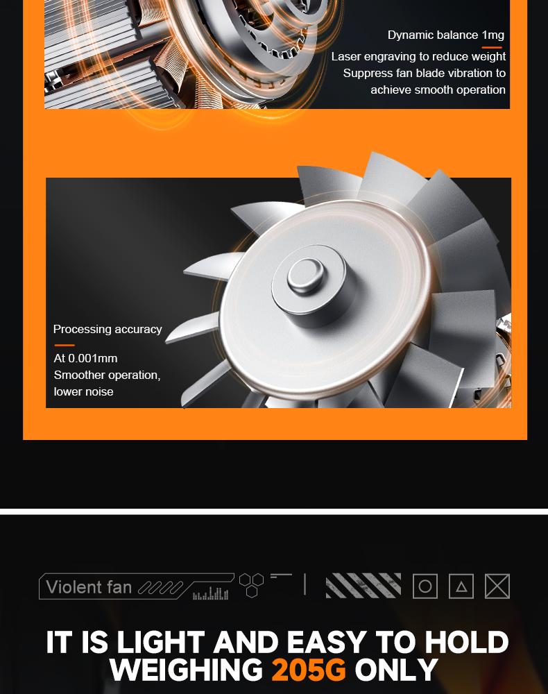 180W Ultra-Powerful Air Duster: 150K RPM for Violent Dust/Snow Removal. Blast Away Debris from PCs, Car AC Vents & Seat Corners, Furniture, Yard Leaves & Pet Hair. High-Speed Handheld Blower with Brushless Motor.