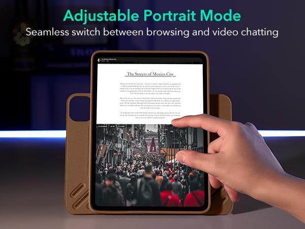 ESR for iPad Air 11/13 inch 2026 Case, iPad A16/10th Gen Case, iPad Pro 11/13 inch case, Air 5th/4th Case, Removable Magnetic Cover, Ultra-Stable Case with Pencil Holder, 9 Standing Angles, Shift Series