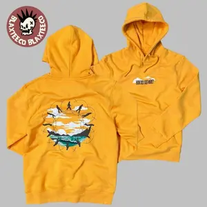 Louis Tomlinson How Did We Get Here Album Merch Yellow Two Sided Hoodie CDW6V