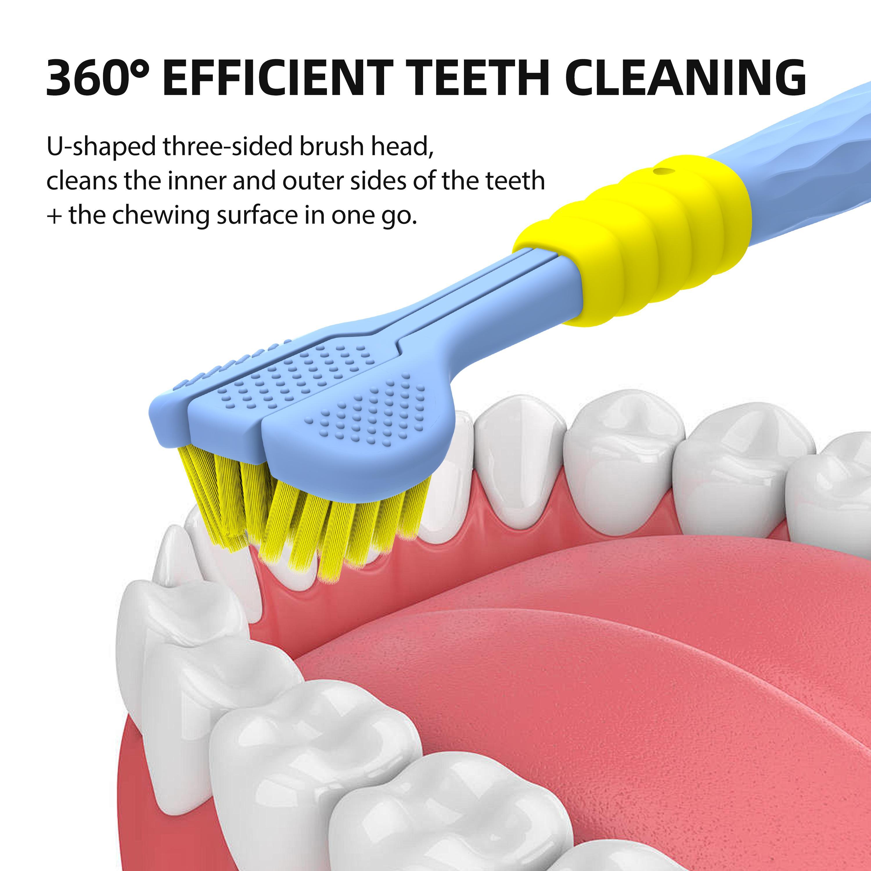 MSDRWIKEY | CEELIKE Whitening Oral Care Set | Toothpaste + Toothbrush Combo, Deep Clean & Instant Radiance for a Stunning Smile!