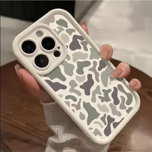 Camo TPU Case for iPhone 17 AIR 17 PRO 16 PRO 15  PRO MAX  14 PLUS 13 PRO 12 11 PRO XS MAX X XR Samsung Galaxy S25 Ultra S24 S23 S22 Plus