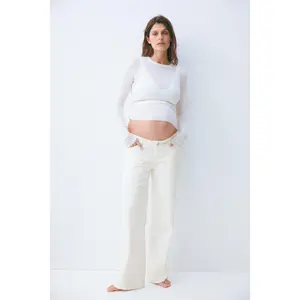 H&M MAMA Before & After Wide Jeans