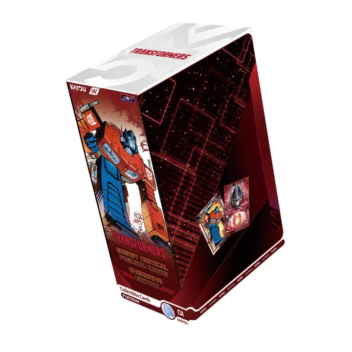 KAYOU Transformers Energy Critical Premium Cards Overdrive Edition Series 1 English Box