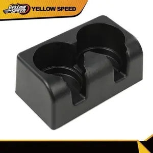 Fit For Chevrolet Colorado GMC Canyon Insert Bench Seat Dual Cup Holder Car Console Organizer Car Backseat Organizer