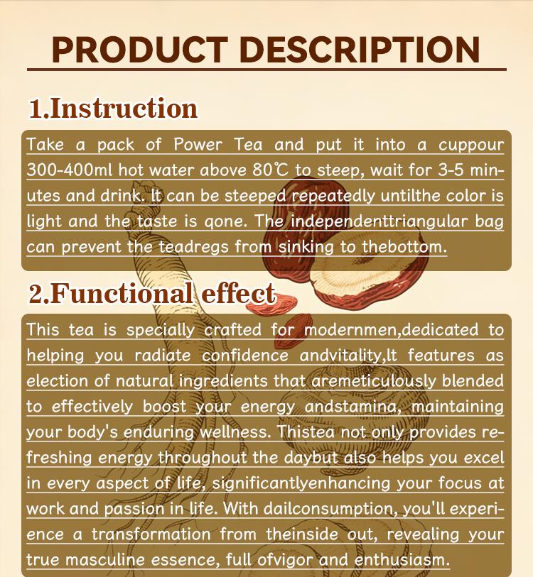 Kidney Tea Formula Ginseng Five Treasure Tea, Chinese Kidney Tea for Men and Women, Natural Herbal Ingredients for Kidney Traditional Bever Organic  Beverage detox cleanse   Christmas Thanksgiving Value Pack Filled with Tea Healthy