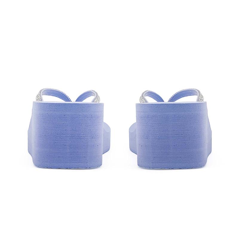 Lumubby Sparkly Rhinestone Wedge Heel Thong Sandals 8cm Platform Flip Flops Comfortable Casual Shoes for Summer Women's Y2K Inspired White Sandals Lumubby Sparkly Rhinestone Wedge Heel Thong Sandals 8cm Platform Flip Flops Comfortable Casual Shoes for Summer Women's Y2K Inspired White Sandals