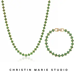 Lady Luck Clover Bundle (Necklace & Bracelet)