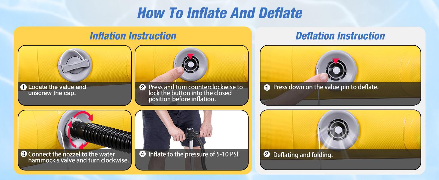 WARMOUNTS Inflatable Dog Water Ramp, Floating Dock Platform for Big Dogs (Up to 220 LBs) with Ladder, Ropes, Non-Slip Pad, High Visibility Dogs Safety Ramp for Pool, River, Boat WARMOUNTS Inflatable Dog Water Ramp, Floating Dock Platform for Big Dogs (Up to 220 LBs) with Ladder, Ropes, Non-Slip Pad, High Visibility Dogs Safety Ramp for Pool, River, Boat