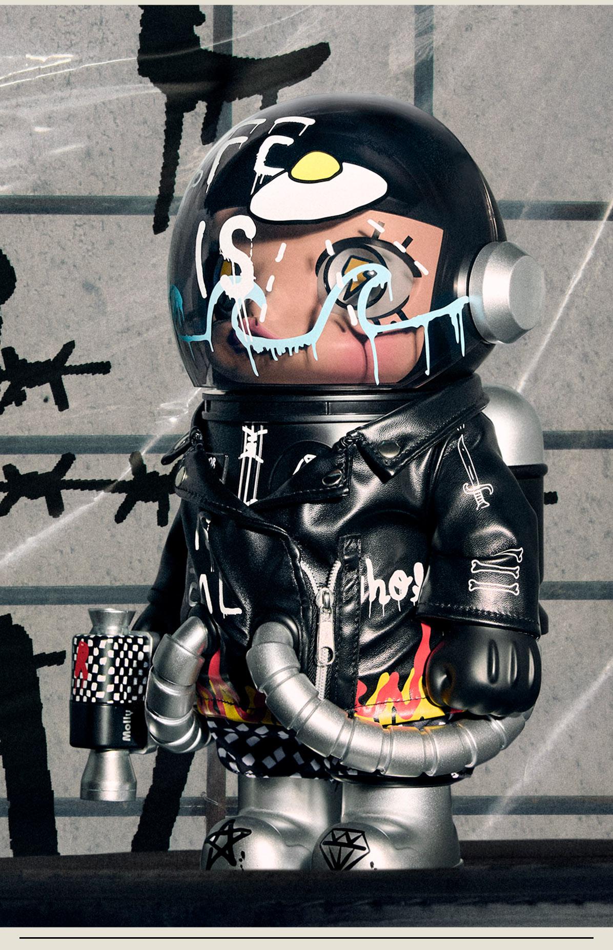 POP MART MEGA SPACE MOLLY 400% Trevor Andrew