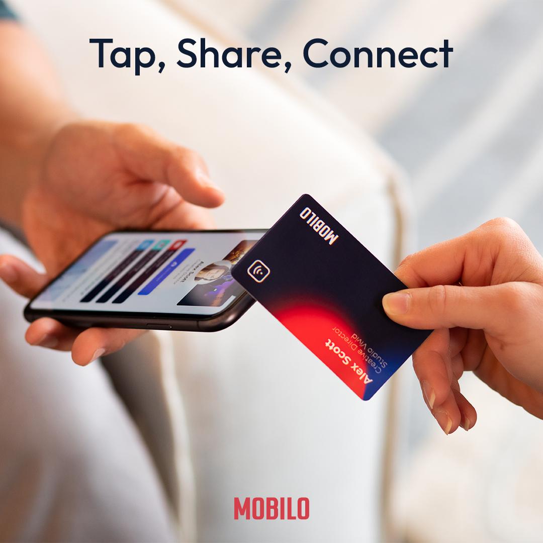 Mobilo Card Combo | Smart Business Card & Smart Button - Tap, Share ...