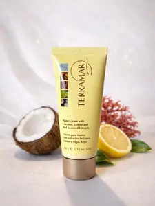 Hand Cream with Coconut, Lemon and Red Seaweed Extracts