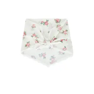 Yuhan Wang Rose Print Scarf in Yellow