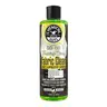 Chemical Guys 16 oz Concentrated Foaming Citrus Shampoo - Lemon Scented Car Interior Stain Remover, Upholstery Cleaner Spray, Acetaldehyde/Formaldehyde Neutralizer, 1,4-Dioxane Fighter, Soft Fabric Finish Kit with Brush & Cloth