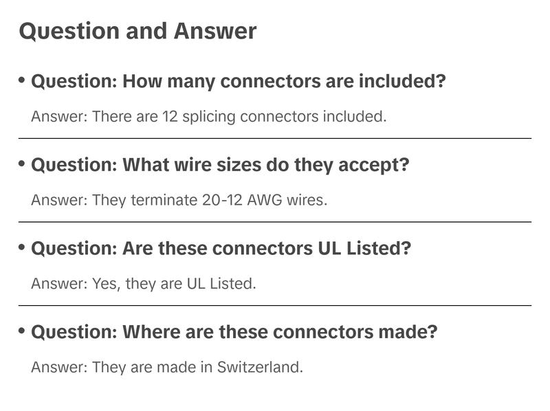 WAGO 221-2401 LEVER-NUTS 12pc Compact Splicing Inline Wire Connectors with Case