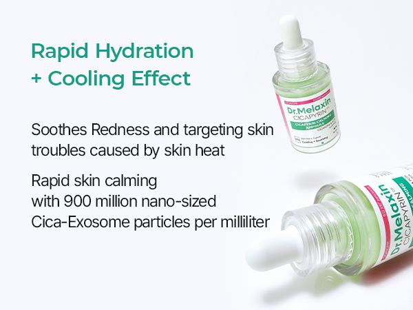 [Dr.Melaxin] Cicapyrin Calming Line | Cicapyrin Calming Ampoule & Cream & 4-Part Pad | Soothing, Cooling, Cica-Exosome | Korean Cosmetics