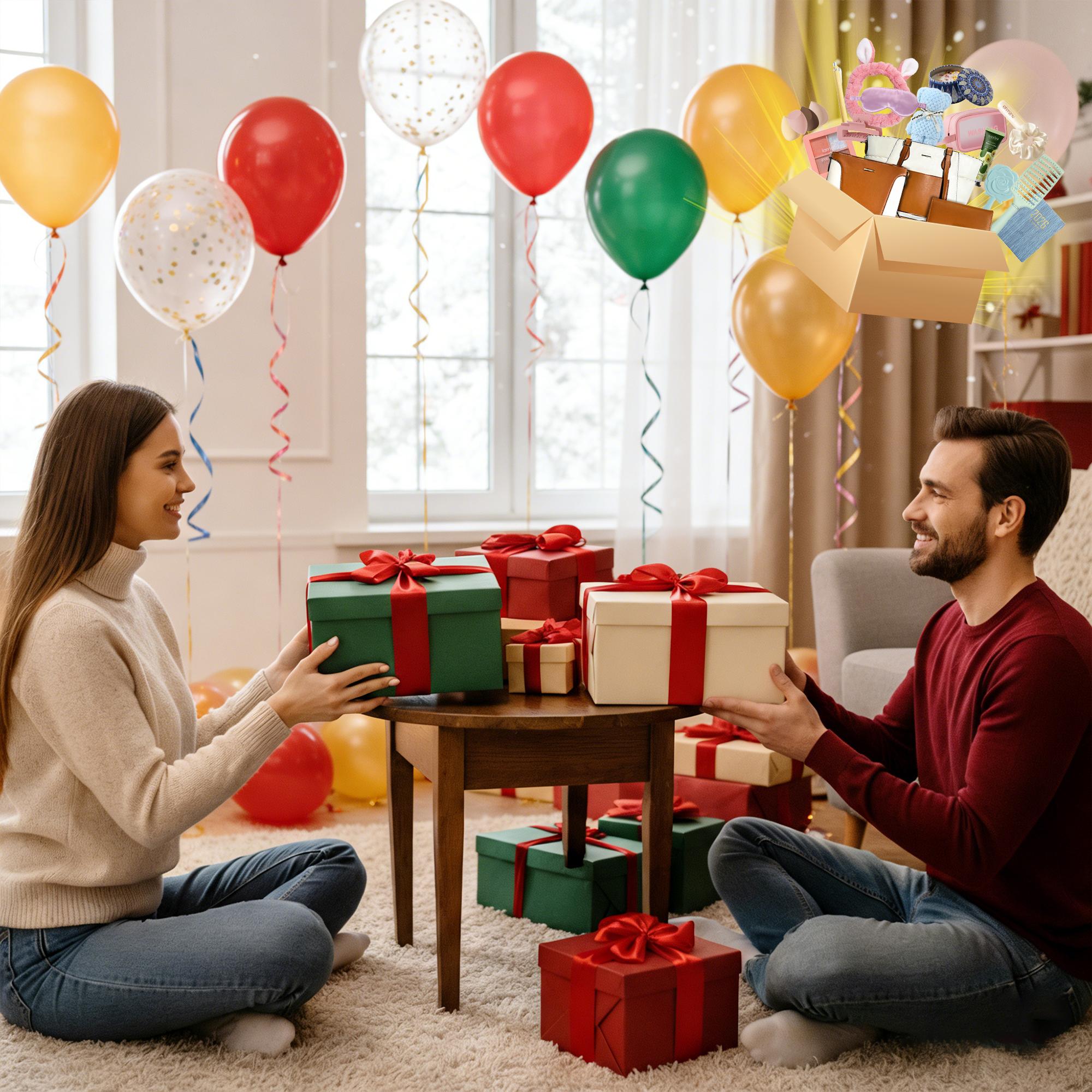 [Gift Box] 16-Piece Set Box, including 3in1 Crossbody Bag, Self Care Gifts, Care Package, Anniversary Gift Basket, for Mother, Wife, Friend, Sister, Her