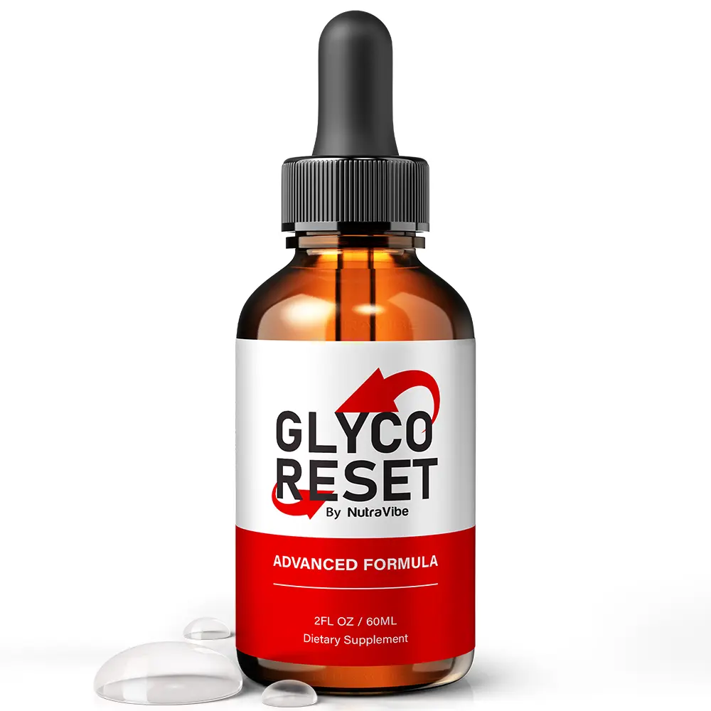 Glyco Reset Drops - GlycoReset Advanced Natural Dietary Supplement with 121mg Proprietary Blend for Health & Wellness