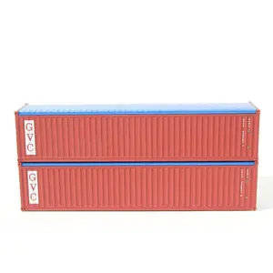 Jacksonville Terminal Company 402002 GVC (brown) 40' Canvas/Open top container N scale - corrugated sides - JTC# 402002, N Scale