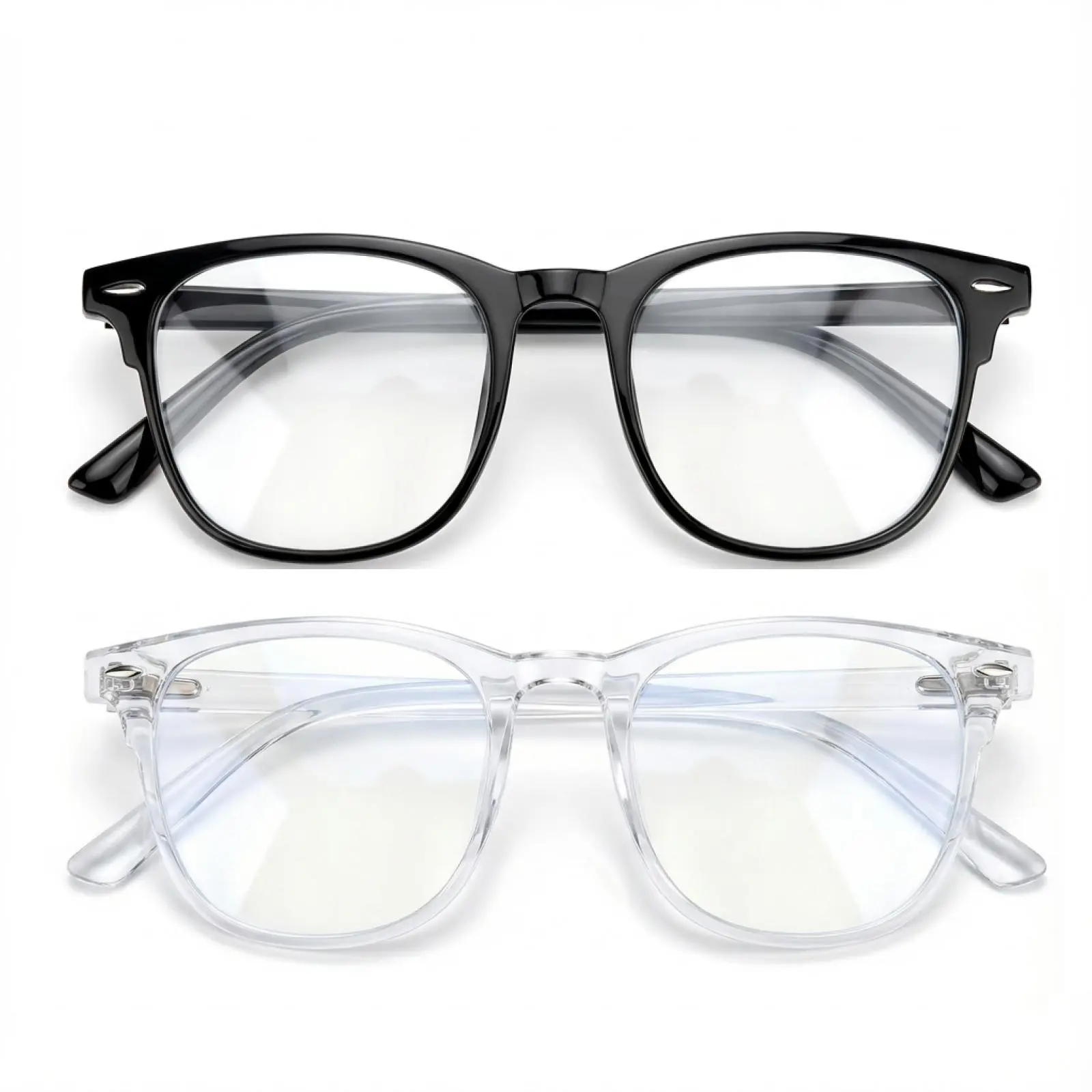 Blue Light Blocking Glasses for Women Men, Fashion Cool Glasses, Gaming TV Phone Travel Glasses Blue Light Eyeglass