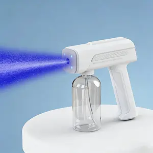 USB Rechargeable Electric Sprayer, Nano Blue-light Sprayer, Portable Handheld Disinfectant Atomizer, Garden Watering Equipment, Ideal Father's Day Gift for Home Sanitation, Gardening, Watering & Irrigation