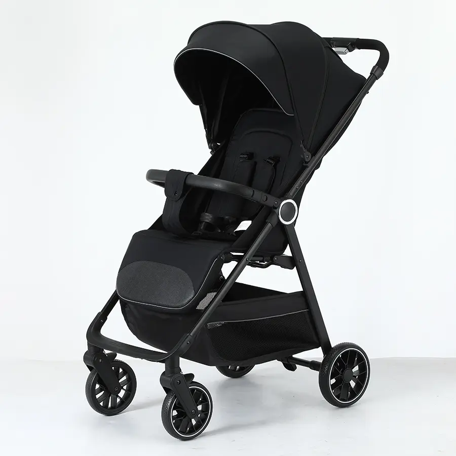 Lightweight Baby Stroller, All-Round Stroller for Babies 0-3 Years Old: One-Click Fold, Zippered Extended Sun Canopy, Only 11.68 lbs, Features Large Storage Basket,  Suitable for Travelling #sohochic
